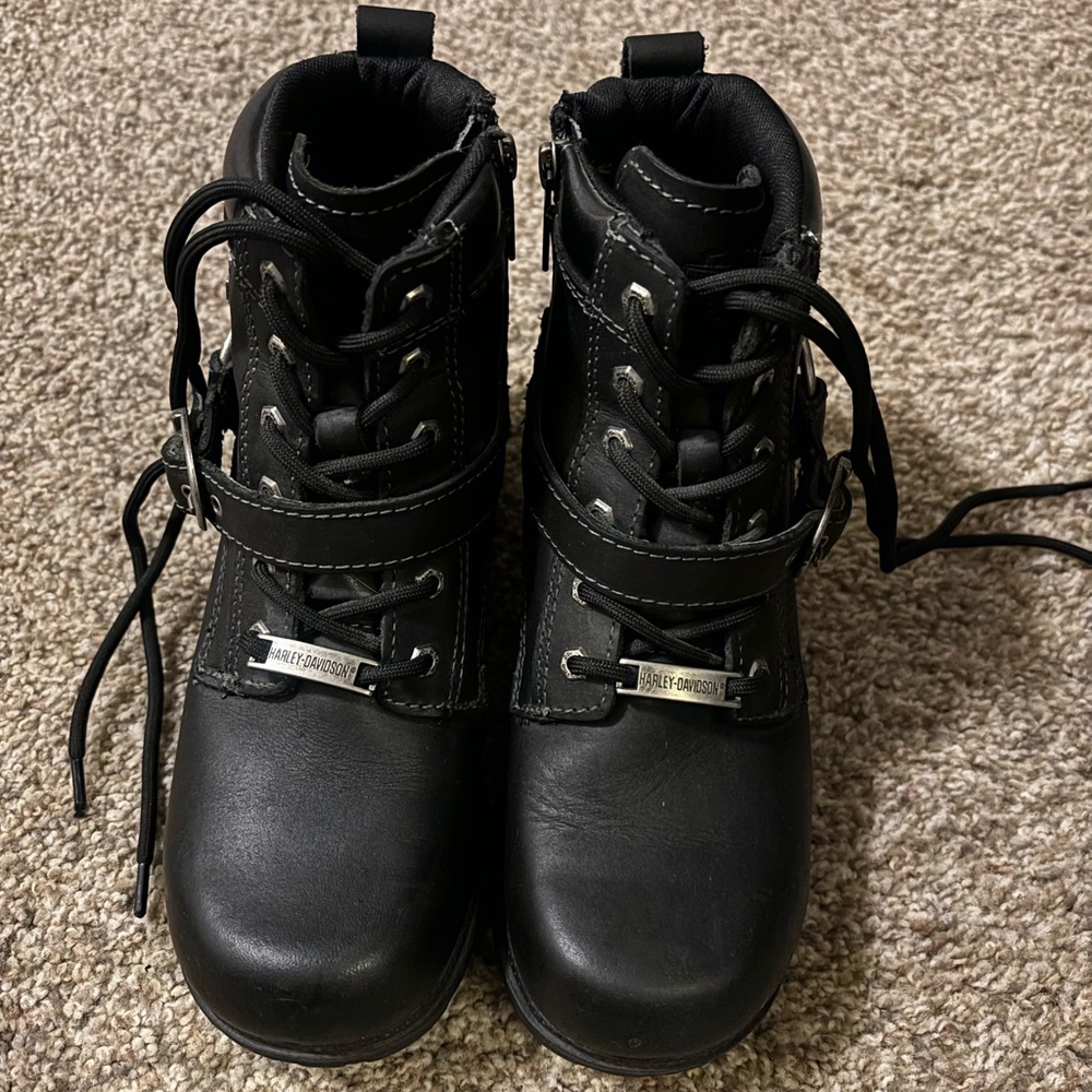 Harley Davidson  Tegan side zip boots